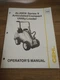 Gehl AL20DX Series II Compact Loader Operator's Manual 2003