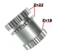 Reverse clutch (z=18, z=22, z=22), tractor Belarus 400/410/420AS/420AN/T40