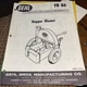 Gehl FB 86 Hopper Blower Service And Parts Manual Form 1831C West Bend, WI