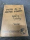 CAT Caterpillar #12 PARTS MANUAL BOOK CATALOG LIST MOTOR GRADER BLADE SN 8T1-UP