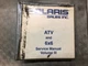 1999 2000 Polaris ATV 6x6 Service Manual BINDER FACTORY OEM 9915083 WORN