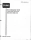 Toro 328-D operation manual 2001 GroundMaster 4 whl dr