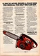 Homelite Chainsaw-XL2-With Two Triggers-Vintage Print Ad