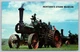Vintage Montana's Steam Museum Postcard Featuring 1896 Case Tractor