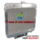 Radiator fits Case 1825 1825B Skid Steer Loader Aluminum Replacement OE 109612A2