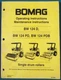 BOMAG BW124D BW124PD BW124BWD DRUM ROLLER OPERATION & MAINTENANCE MANUAL BOOK