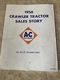 Allis Chalmers HD21, HD16, HD11, HD6 Sales Manual, Sales Literature