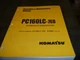 Komatsu PC160LC-7E0 Hydraulic Excavator Owner Operator Maintenance Manual K45001