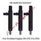 3 Pcs Fuel Injectors 2645C016 2645A013 For Perkins Engine D3.152 T3.1524