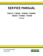 New Holland T6010, T6020, T6030, T6040, T6050,T6060,T6070 Tractor Service Manual