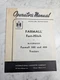 INTERNATIONAL HARVESTER INSTALLATION MANUAL FARMALL FAST-HITCH 300 400 TRACTOR INTERNATIONAL HARVESTER INSTALLATION MANUAL FARMALL FAST-HITCH 300 400 TRACTOR