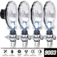 4PCS 5.75" Round Headlights Hi-Lo for Kenworth W-900A W900A Peterbilt 359