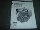 Kohler COMMAND 11 12.5 & 14HP Horizontal Crankshaft Engine Parts Catalog Manual
