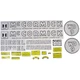 IH WD9 1945-1954: Mylar Decal Set Fits International Replaces DEC107-STR