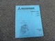 Mitsubishi FG30K FG35K Forklift Lift Truck Chassis & Mast Parts Catalog Manual