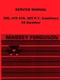 Massey Ferguson MF-300 410 510 34 405 MF300 MF410 MF510 Combine Service Manual