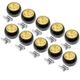 10PK Deck Wheel Kit Fits John Deere Front Mowers F710 F725 F735 AM115488