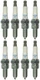Set of 8 NGK Standard Spark Plugs for Artic Cat 700 TRV 2011-2009 Engine 700cc
