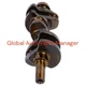 Crankshaft 3TNV80 119E10-21700 for Yanmar Engine 3TNV80F-NCJT 3TNV80F-SXNBV