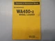 Komatsu WA450-2 Wheel Loader Operation Maintenance Manual A25001