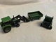 ERTL Deutz Allis 7085 w/ Loader Green Farm Tractor, 1/64, baler and wagon