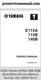 2005 Yamaha E115A 115B 140B Boat Motor Service Manual Part No. 61U-28197-5H-11