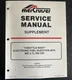 1993 Mercruiser Service Manual Throttle Body Electronic Fuel MIE 5.7L/350 CID