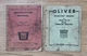 1955 Oliver OC-12 Operators And Instruction Manuals