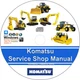 Komatsu Bulldozer D41E-6 D41P-6 Factory Workshop Service Repair Manual CD