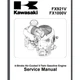 Kawasaki Engine FX921V, FX1000V Service Manual 151 pages