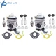 2 &times; Carburetor For Earthquake E43WC E43 E43CE MC43 MC43E MC43CE 300486 Chainsaw