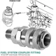 Fuel System Coupler Fitting Tool for Detroit Diesel S60 Cummins, Cat, MBE900