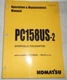 KOMATSU PC158US-2 EXCAVATOR OPERATION & MAINTENANCE BOOK MANUAL S/N 10018-UP