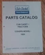 CUB CADET 1620 TRACTOR & ENGINE ILLUSTRATED PART LIST  MANUAL