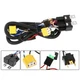 Headlight H4 Relay Wiring Harness For Peterbilt Kenworth T800 W900 H4651 H4652