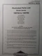 Briggs Stratton 190700 to190799 typ 2415up 8hp Vert Engine Parts Catalog Manual