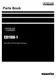 Komatsu CD110R-1 Crawler Carrier Parts Catalog Manual