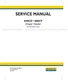 New Holland 840CD 880CF Draper Header Workshop Repair Service Manual on Paper