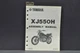 Vintage 1981 Yamaha XJ550 H Motorcycle Assembly Manual