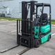 Mitsubishi FGC15K 3000 lb 2007 Forklift Boom Truck Propane Triple Mast SideShift