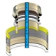 2438U1102R300 Boom Cylinder Seal Kit Fits Kobelco SK200 III IV SK210 IV