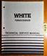 WFE White Oliver Turbo Turbocharger Technical Service Manual 432 553A 1/77