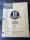 I & T Ford Shop Manual FO-14 Series 6000 