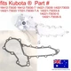 for Kubota Water Pump M4700F M4700SC M4700SD M4800 M4800SU M4900M4900DT M4900SU