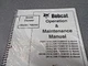 Bobcat SB200 & SB240 Snowblower. 54"-84". O&M. Paperback. 6902052. NOS, OEM!