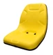John Deere Lawn Mower Seat w/ Steel Pan Yellow 335 345 415 425 445 455 F710 F725