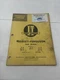 Shop Manual for I&T Tractor Massey-Ferguson Models MF303 MF404 MF406 MF1001