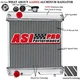 2 Row Radiator for Kubota ZD25 ZD28 B26 B2710HSD B7800HSD B3200HSD B2630HSD New