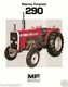 Farm Tractor Brochure - Massey Ferguson - MF 290 - 1983 (F2351)