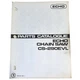 1980s Echo Chain Saw CS-302S Parts Catalogue Manual Kioritz Vintage Original